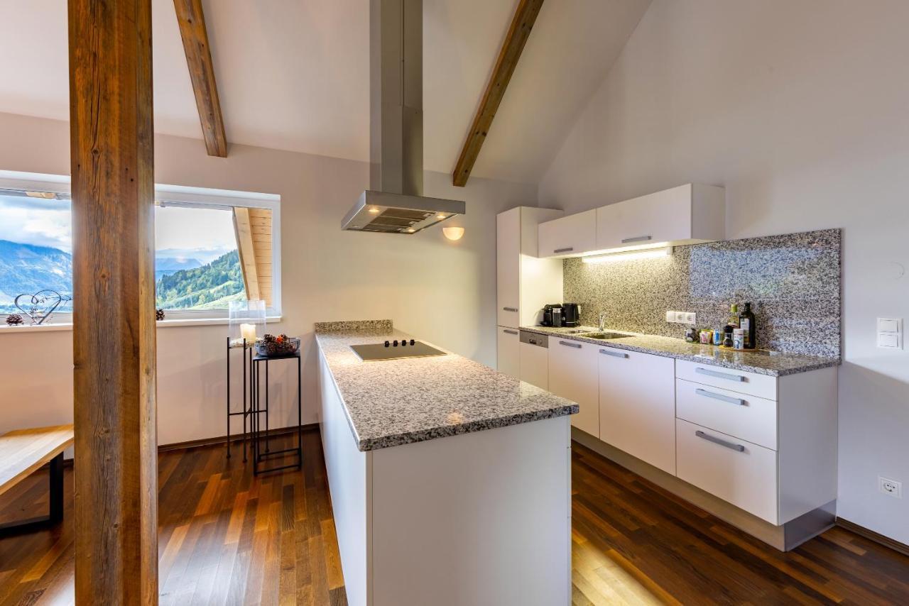 Der Sonnberg Alpinlodges - Apartments Mit Seeblick, Privater Sauna Und Self Check-In Zell am See Zewnętrze zdjęcie