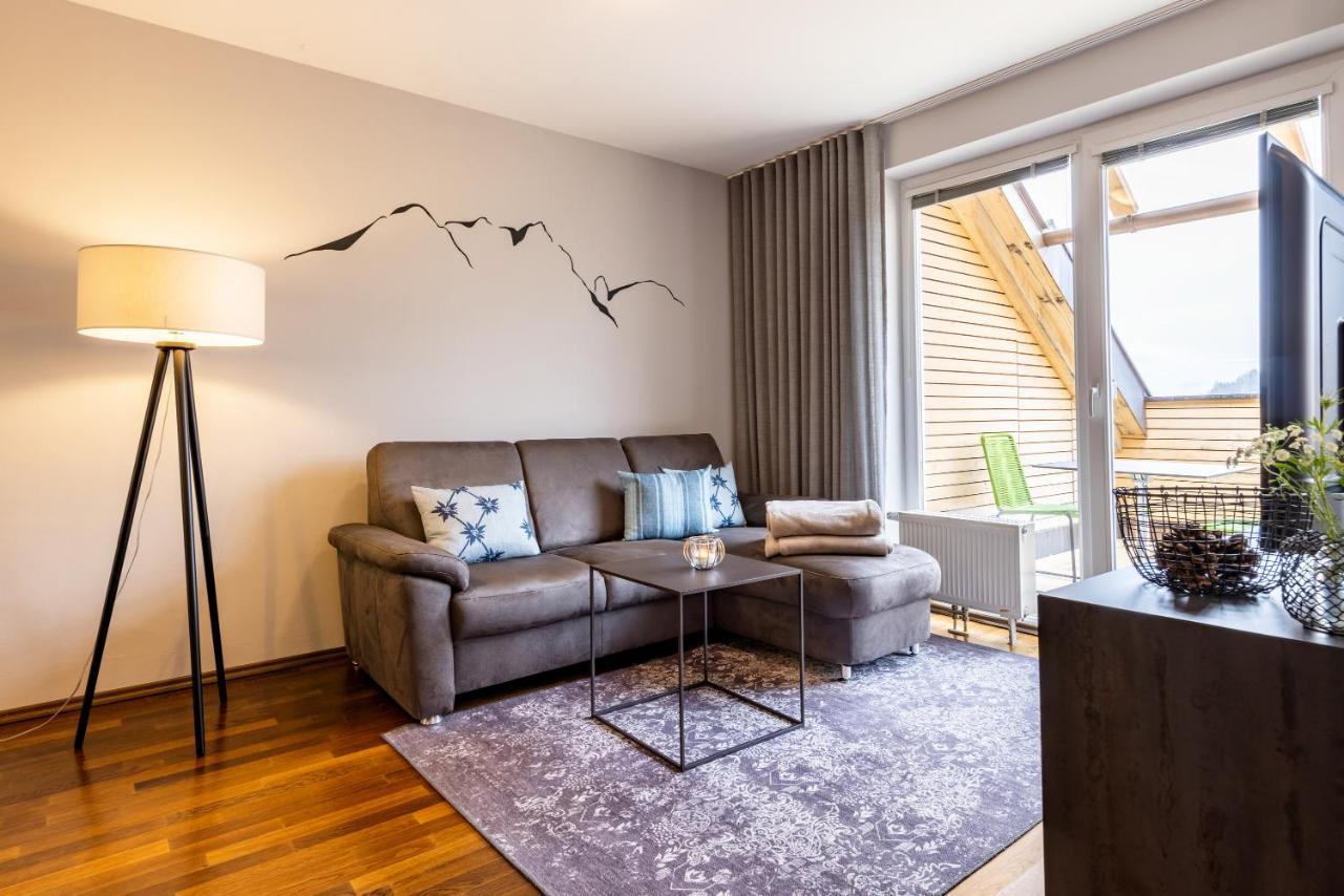 Der Sonnberg Alpinlodges - Apartments Mit Seeblick, Privater Sauna Und Self Check-In Zell am See Zewnętrze zdjęcie