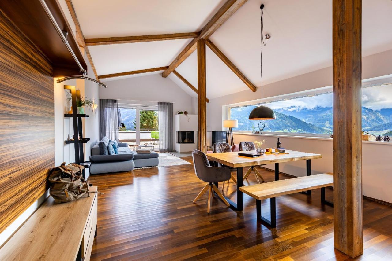 Der Sonnberg Alpinlodges - Apartments Mit Seeblick, Privater Sauna Und Self Check-In Zell am See Zewnętrze zdjęcie